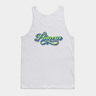 Flaneur | Floral Typography Tank Top